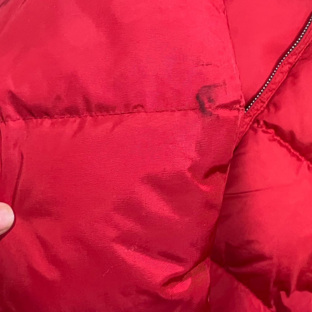 Fera Platinum red puffer ski jacket size women’s 8. - Picture 7 of 9